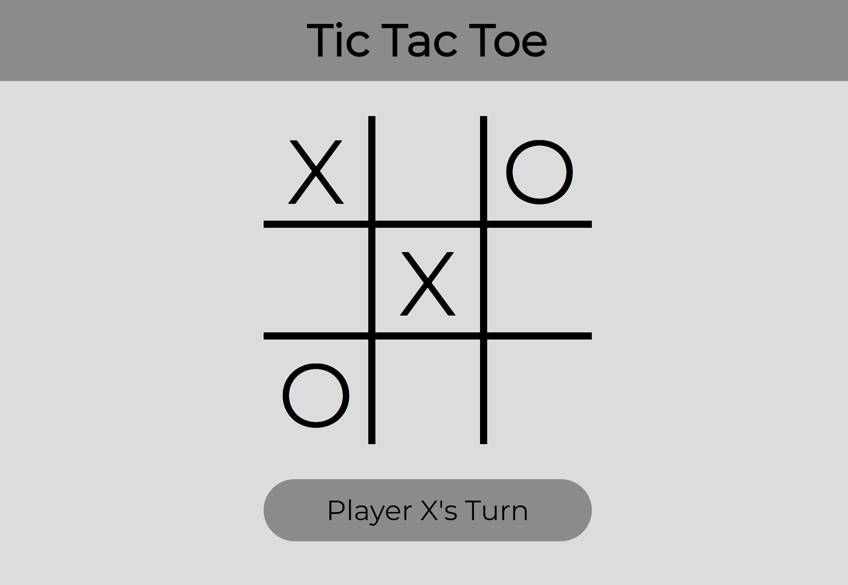 Tic Tac Toe Project